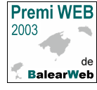 Ms de 40 webs participan en el Premi Web 2003