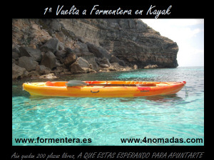 Vuelta a Formentera en Kayak